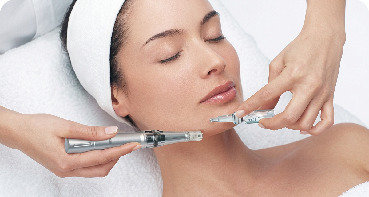 Microneedling Behandlung bei La Bellezza in Frankenthal